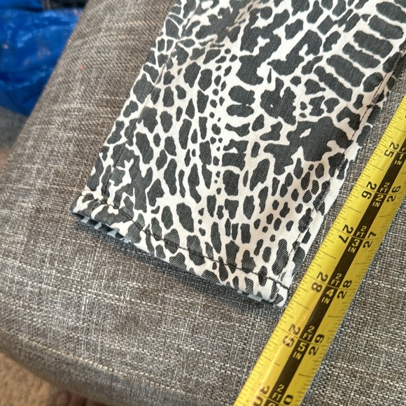 Frame Womens 26 Le High Animal Print Ankle Skinny Jeans High Waist Denim… - Picture 16 of 16